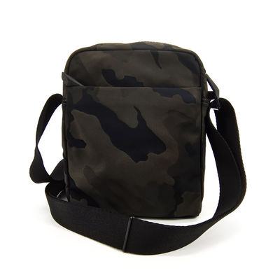 Camou Unisex Crossbody Bag regolabile resistente con chiusura a zip