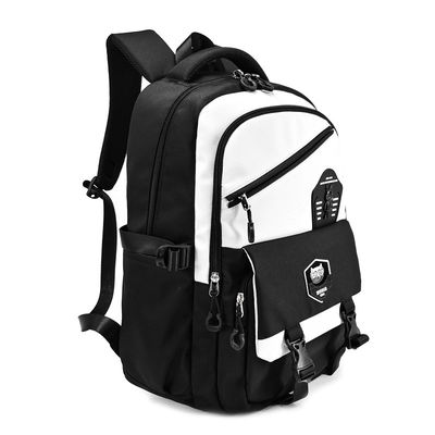 Chiusura a cerniera Borse scolastiche Zaino leggero stile unisex