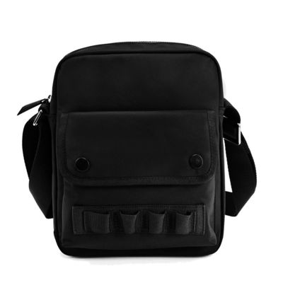 Viaggio Piccola borsa nera perpendicolare con manico lungo OEM