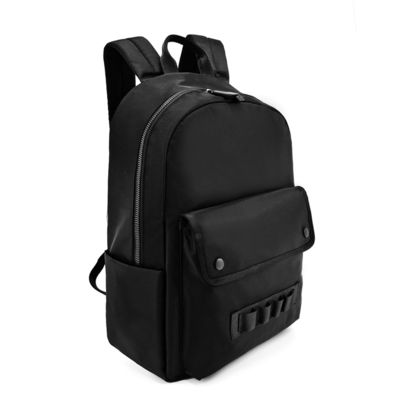 Unisex Small Soft Nylon Backpack Leggere Nero Colore OEM