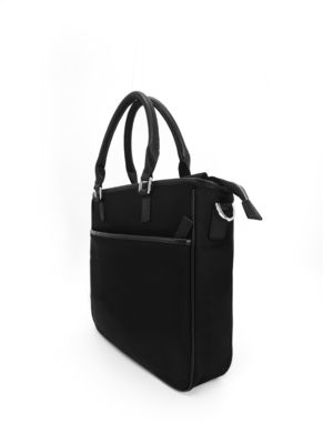 Borsa a mano in tessuto di poliestere con rivestimento a croce