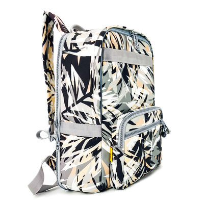 Zaini in mini-nylon rivestiti in poliestere impermeabili con cinture regolabili