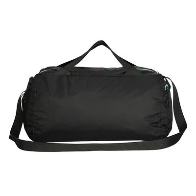 Borsa da copertina in nylon a misura, impermeabile, colore nero con rivestimento in poliestere