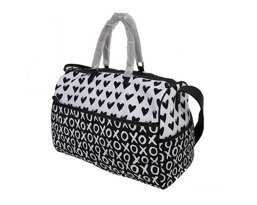 Borsa sportiva in nylon pesante, borsa da mano da sole con rivestimento in poliestere