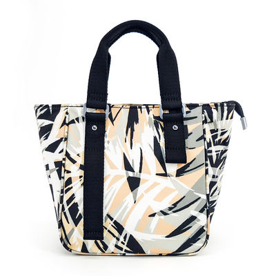 Borsa da mano crossbody unisex con materiale in tonalità oro di medie dimensioni