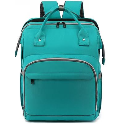 Chiusura con cerniera per zaino esterno Borsa da zaino con colore verde viola