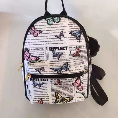 Mini zaini da viaggio personalizzati leggeri con tasca a zip interna