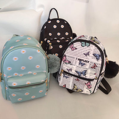 Mini zaini da viaggio personalizzati leggeri con tasca a zip interna