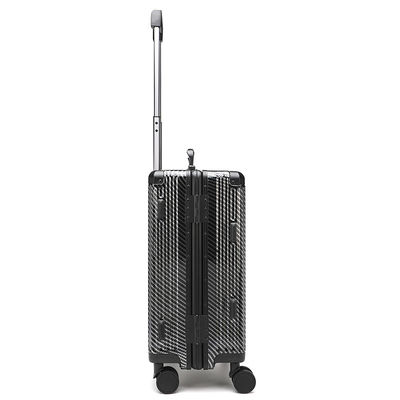 20 24 28 ABS+Pc carrello bagagli aeroportuali di grande capacità con cerniera espandibile