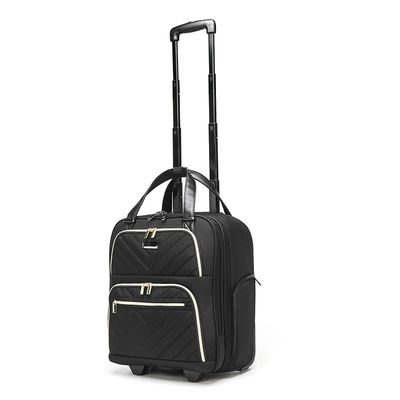 19 pollici portatile sotto il sedile valigia multifunzionale per uomini carrello bagagli