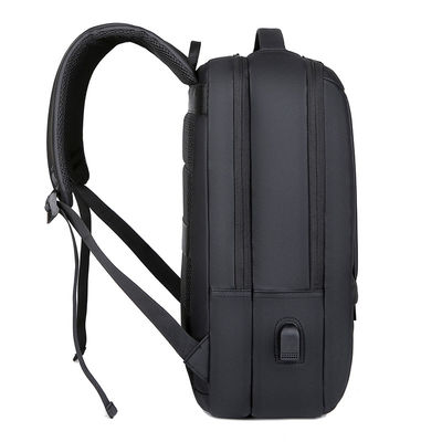 15.6&quot;Tessuto impermeabile Nero Zaino per computer portatile Prodotti pronti Servizio Logo