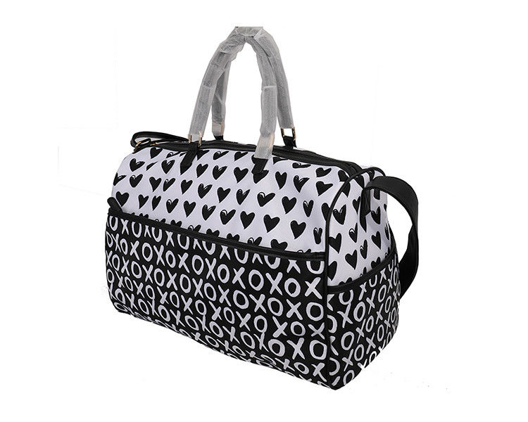 Borsa sportiva in nylon pesante, borsa da mano da sole con rivestimento in poliestere