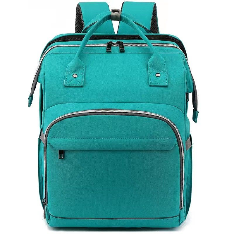 Materiale di rivestimento in poliestere Borsa da bagno zaino Verde per tutte le stagioni